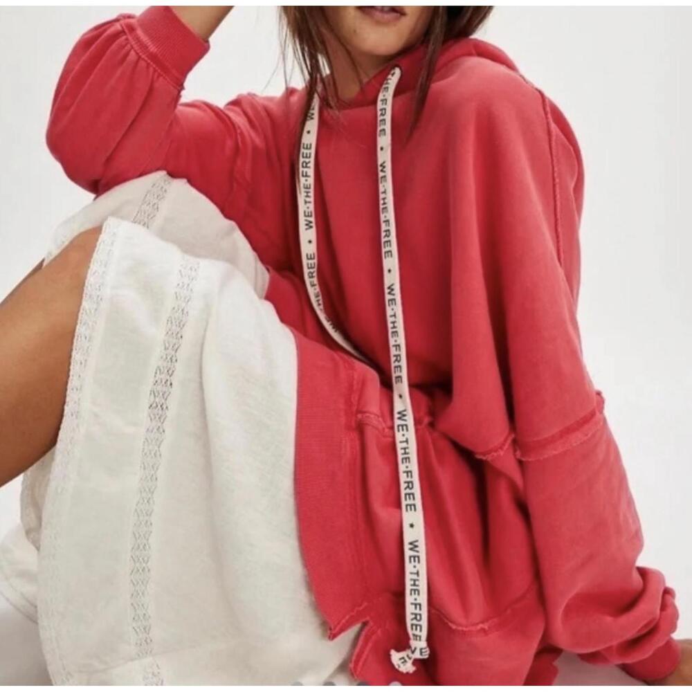 We The Free High Risk Red Hoodie NWT XS